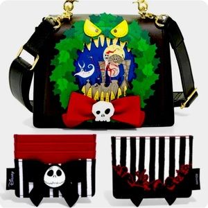 Brand New Limited Edition Nightmare Before Christmas purse with matching wallet.